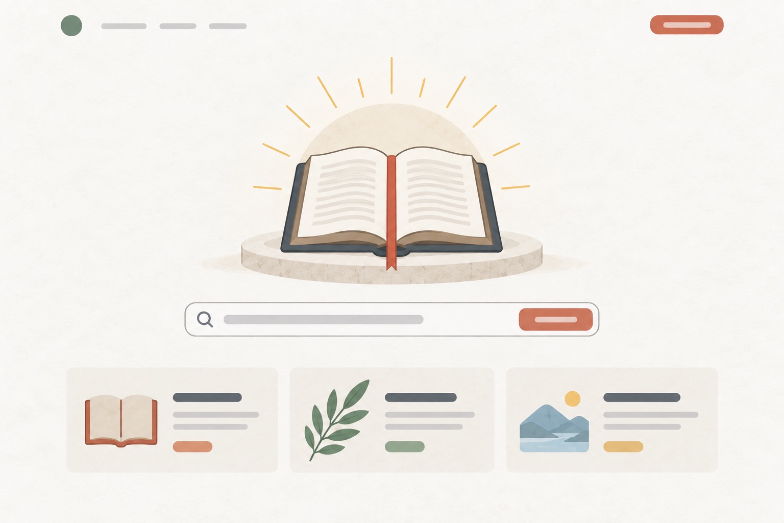 Bible Sola concept illustration